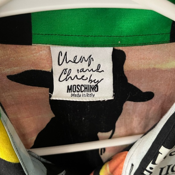 Vintage Moschino Cheap and Chic patchwork button-up - Picture 3 of 3